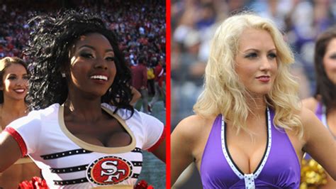 49ers babes vs ravens babes who d you rather