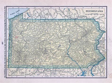 1920s Pennsylvania Maps