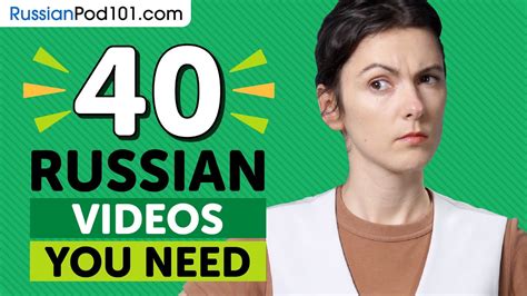 learn russian 40 beginner russian videos you must watch youtube