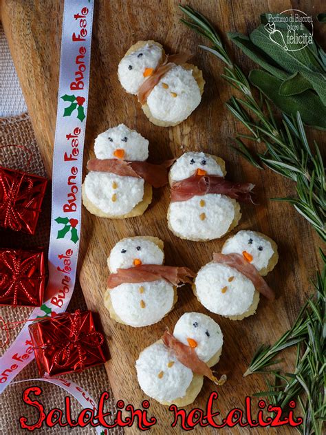 Salatini natalizi - antipasti sfiziosi per Natale a forma ...