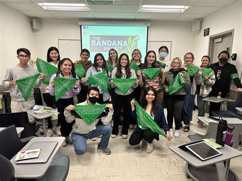 UCI Bandana Project Pledges | UCI Counseling Center