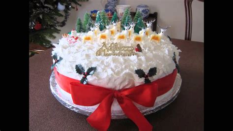 25 easy christmas cake decorating ideas from www.inspiredluv.com. Decorating a Christmas Cake Ideas - YouTube