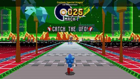 Custom Special Stages Sonic Mania Mods