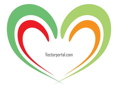 Heart Logo Vector Art
