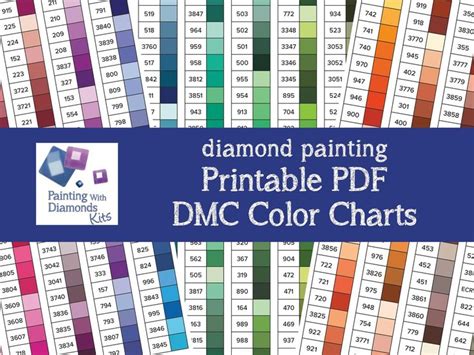 Diamond Painting Farbtabelle Zum Ausdrucken Diamond Painting Vernice Ferry