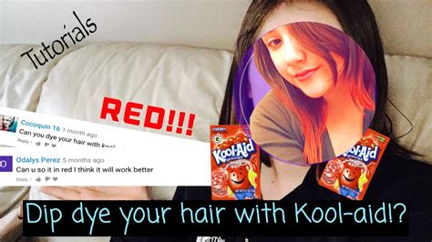 How To Dip Dye Your Hair With Kool Aid Tiffany Hope Youtube