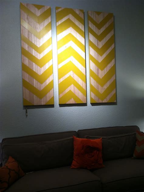 Loved These Yellow Chevron Wall Panels At A Shop On One Of My Trips To