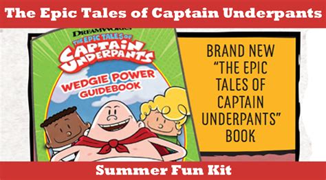 The Epic Tales Of Captain Underpants Wedgie Power Guidebook Skgaleana