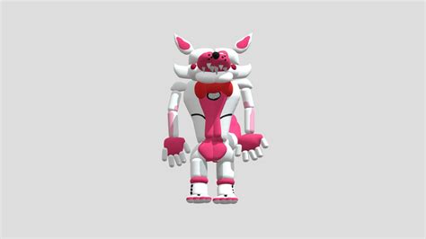 Funtime Foxy Redesigned 3d Print Details