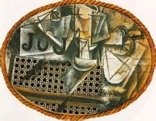 Picasso Still Life With Chair Caning History And Appreciation Of Art Ii