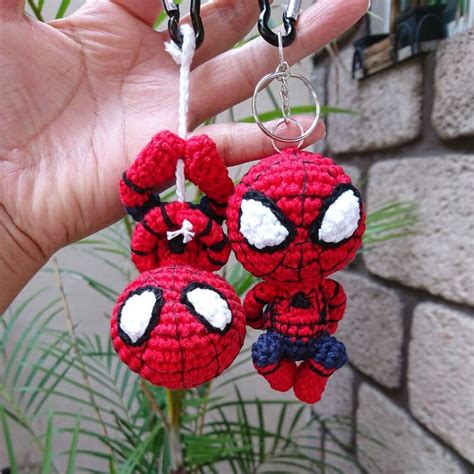 Amigurumi Pattern Crochet Spiderman Pages Pdf For Etsy Espa A In Amigurumi Pattern