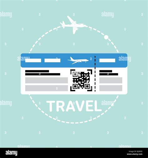 Boarding Pass Ticket Stock Vector Images Alamy