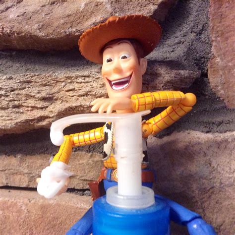 Creepy Revoltech Woody With Lotion Bottle This Is The Famous Woody