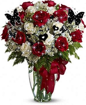 Maybe you would like to learn more about one of these? Butterfly Bouquet flowers butterfly animated gif blossom ...