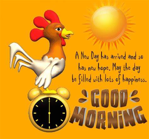 A New Day Has Arrived Free Good Morning Ecards Greeting Cards 123