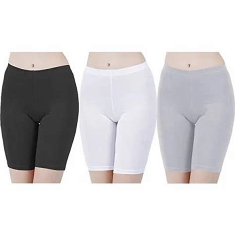 Buy That Trendz Cotton Lycra Tight Fit Stretchable Cycling Shorts