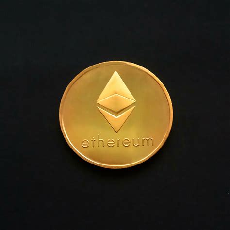 2 x Ether Coin ETH Ethereum Miner Coin Collectible ...