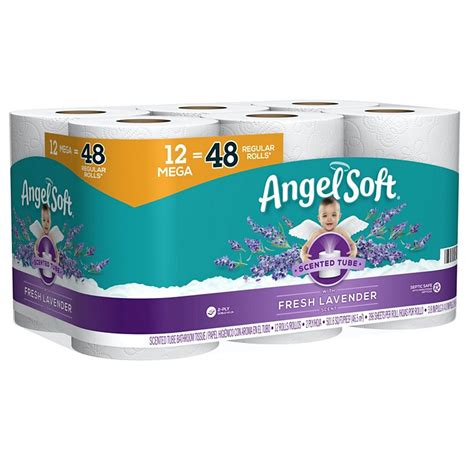 Angel Soft Fresh Lavender Scented Toilet Paper Shop Toilet Paper At H E B