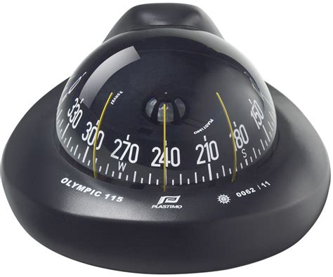 Olympic 115 Sailboat Compass Black