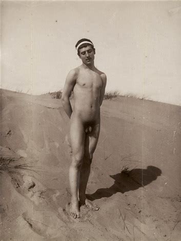 Nude Youth On Beach By Baron Wilhelm Von Gloeden On Artnet