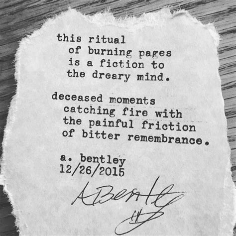 Alexander Bentley On Instagram Burning Pages Poetry Poem Poems
