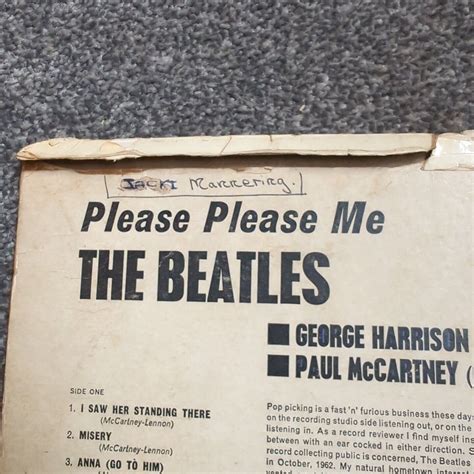 The Beatles Please Please Me 1963 Uk Vinyl Day Pmc1202 1n 1n Ej Day