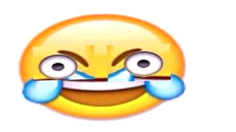 Distorted Crying Emoji