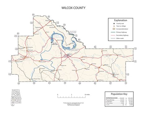 Maps Of Wilcox County