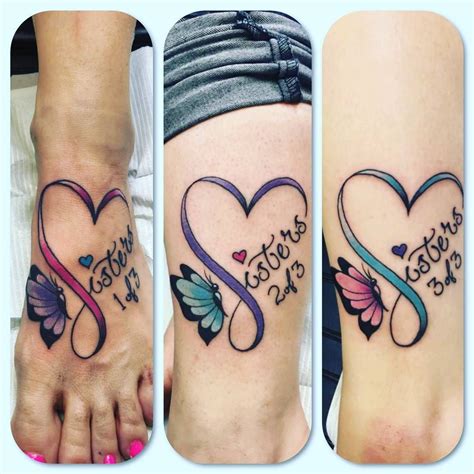 30 Awesome Small Heart Sister Tattoos Image Hd
