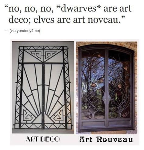 Art Deco Vs Art Nouveau Change Comin