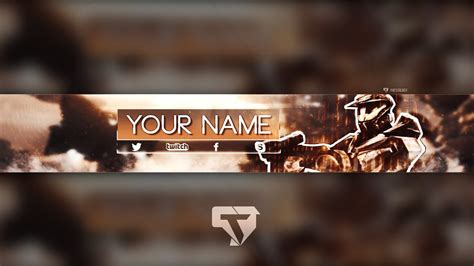 Halo Ce Banner Template 1 Free Download Psd Youtube