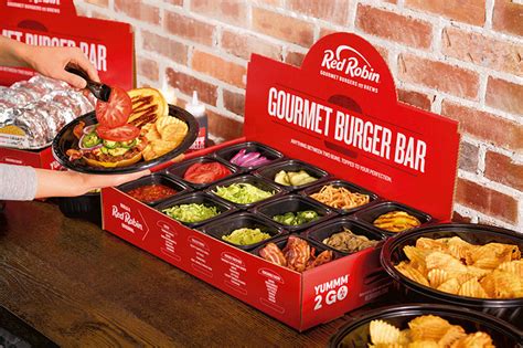 Maybe you would like to learn more about one of these? Gourmet Burger Bar - Red Robin | catering.redrobin.com