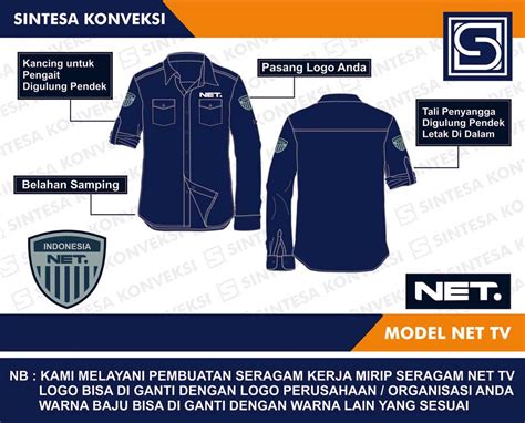 Desain baju seragam safety k3 untuk keperluan pertambangan atau perminyakan memiliki beberapa perbedaan dibandingkan dengan desain seragam kerja pada umumnya. Seragam NET TV » Desain Vector Baju CDR Dan Jasa Pembuatannya