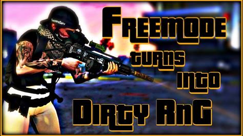 Gta 5 Online 4v1 Freemode Battle Turns Into A Dirty Rng Deathmatch