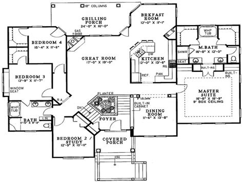But, perhaps the greatest advantage of an open floor plan is that it eliminates or incorporates underused spaces (parlor, formal dining room) into the spaces that tend to get the most use (kitchen, living room). Split Foyer House Plans Split Level House Plans 4 Bedroom ...