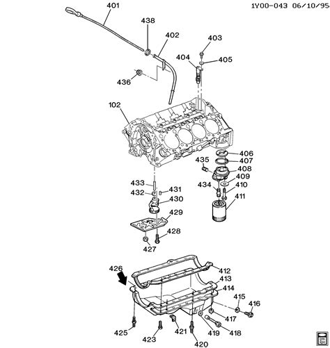 Corvette Engine Asm L V Part Oil Pump Pan Related Parts