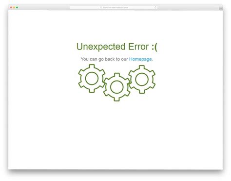 Beautiful Error Page Templates In Uicookies