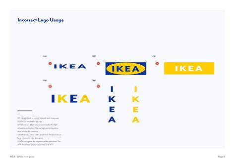 Ikea Brand Refresh Style Guide On Aiga Member Gallery