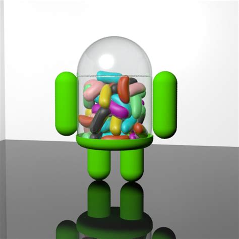 Android Jellybean Mascot 3d Model Cgtrader