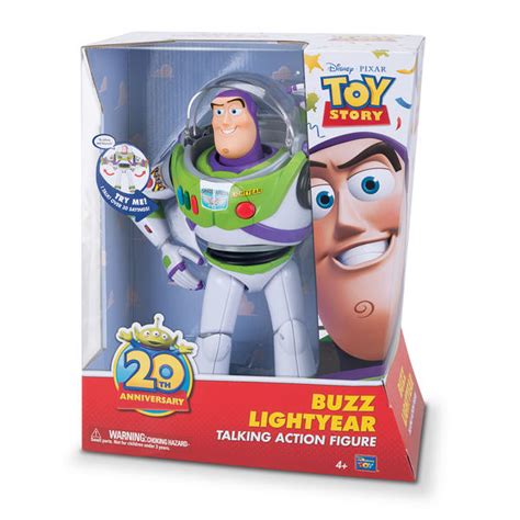 disney toy story 20th anniversary buzz lightyear talking action figure toys and games action