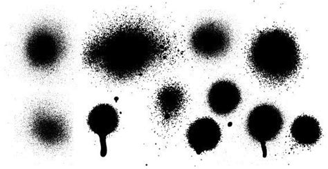 Also known as splatter chatter. Ink Spray Vector