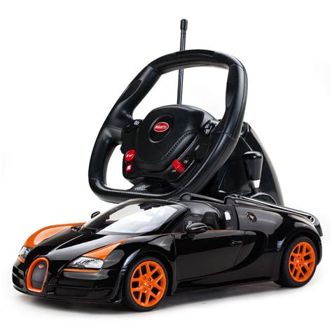 Remote control cars can supply endless hours of fun and entertainment. Star Bugatti steering wheel remote children's toys car ...