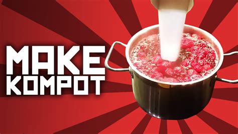 There are as many ways to prepare kompot as there are different recipes, but the basic process remains more or less the same. How to make kompot - Slav recipe with Boris - YouTube