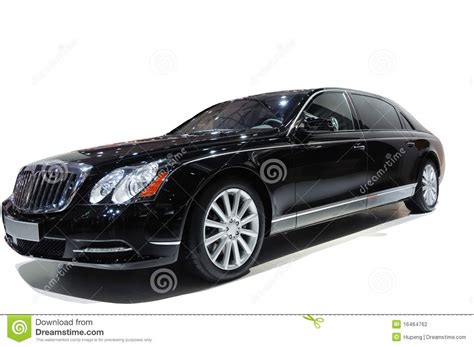 Luxury Black Car Stock Photo Image Of Industry Autocar