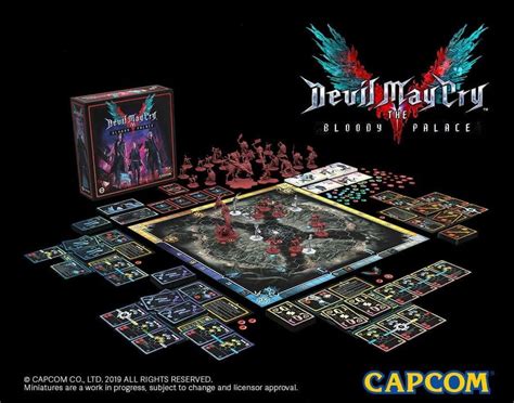 Steamforged Announces Devil May Cry The Bloody Palace Board Game