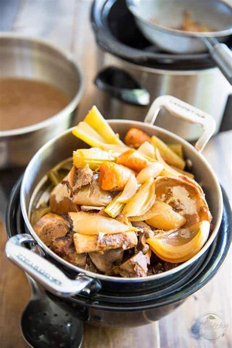 Maybe you would like to learn more about one of these? Make Your Own Slow Cooker Beef Bone Broth • The Healthy Foodie