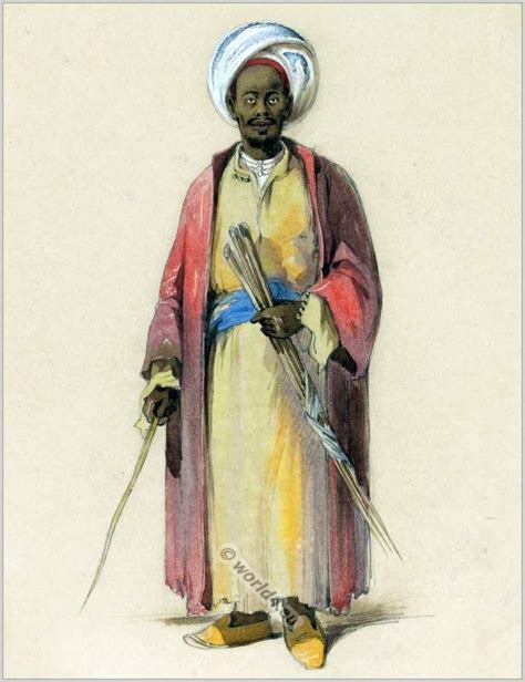 Arabian Men From The Desert Ottoman Empire 19th C Historical