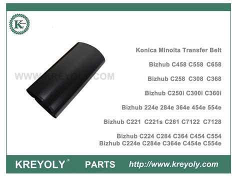 Download the latest drivers, manuals and software for your konica minolta device. Konica Minolta Transfer Belt for Bizhub C458 C368 C360i 284e C281 C7122 C364e C554e - Buy ...