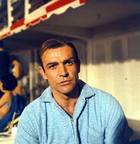 Fan Account On Instagram Sean Connery On The Set Of Goldfinger In