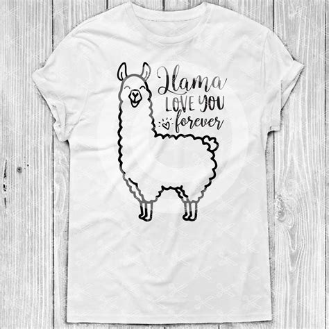 Llama Love Svg